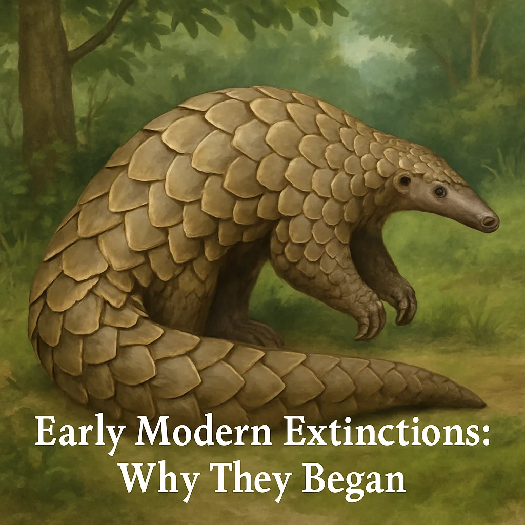 Early Modern Extinctions: Why They Began