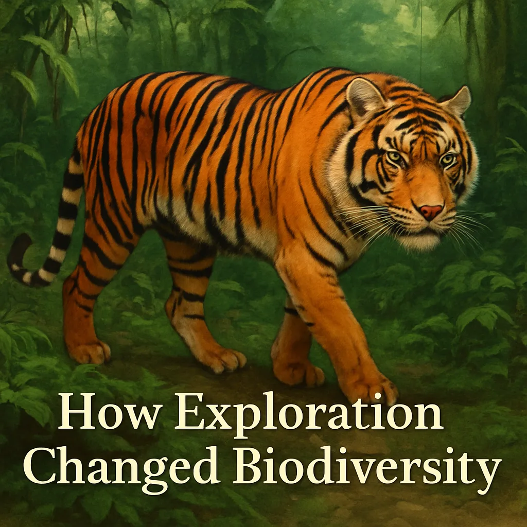 How Exploration Changed Biodiversity