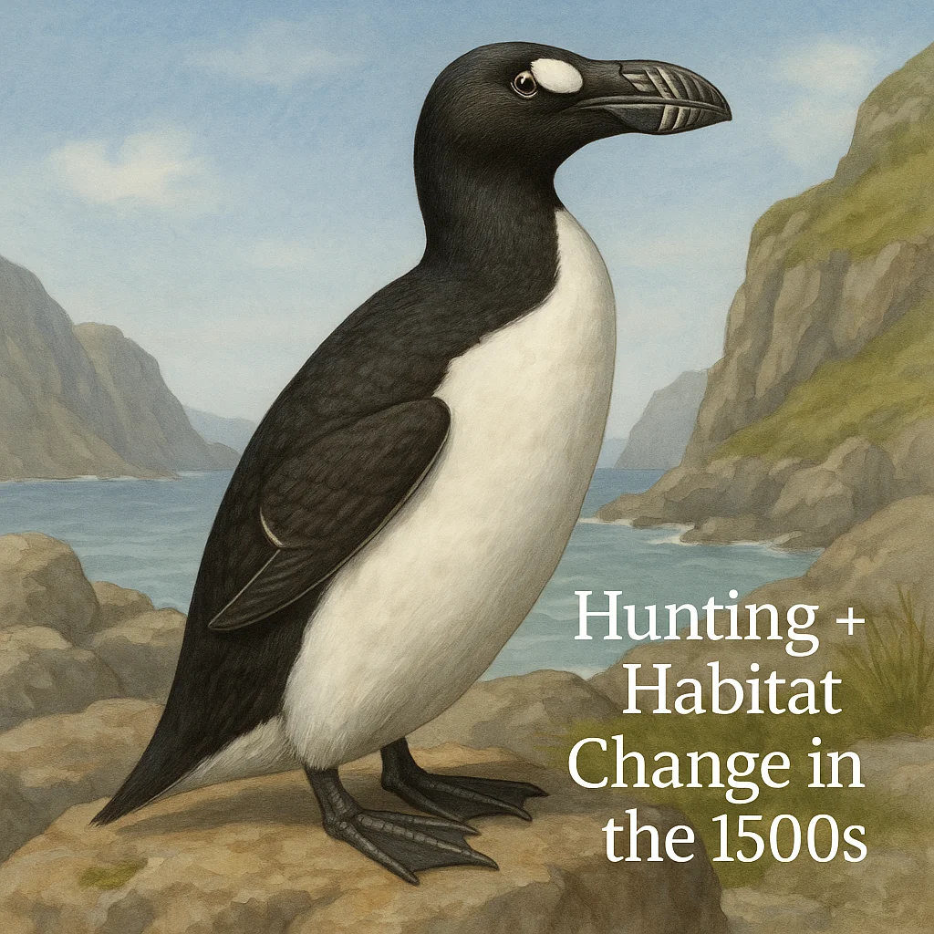 Hunting + Habitat Change in the 1500s