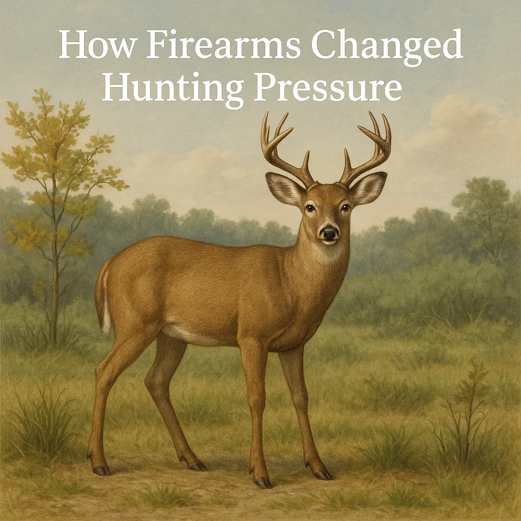 How Firearms Changed Hunting Pressure