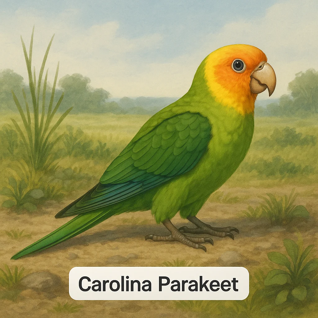 Carolina Parakeet