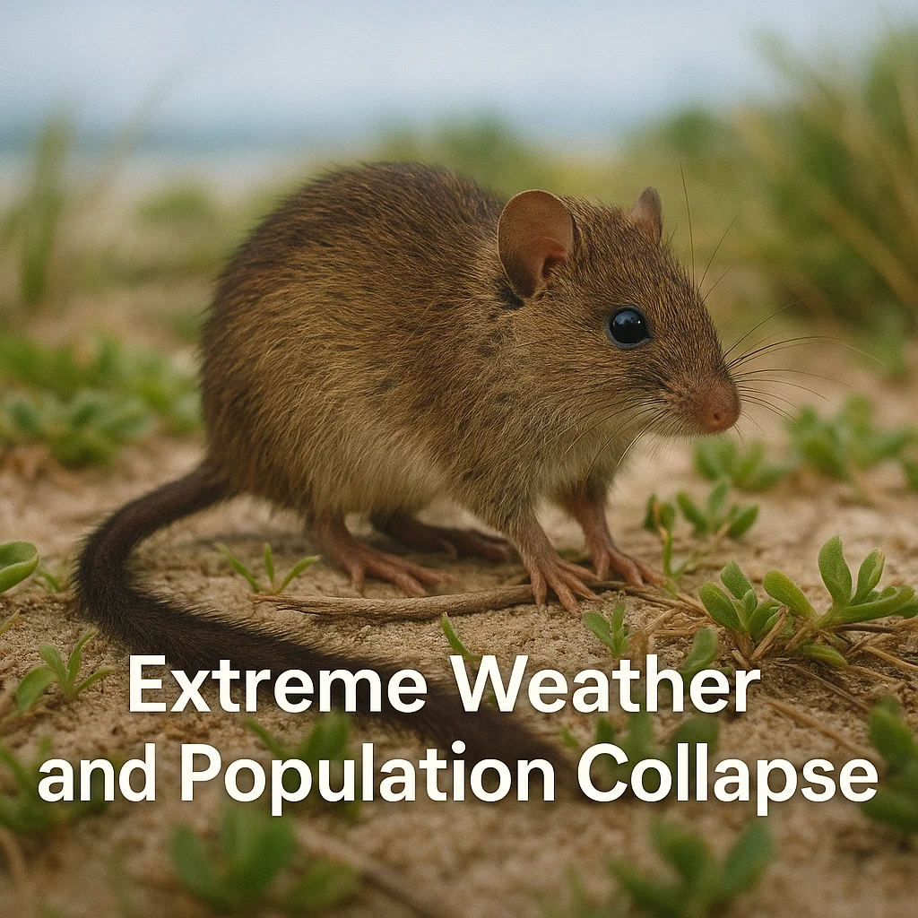 Extreme Weather and Population Collapse