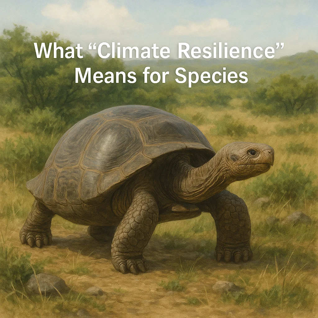 What “Climate Resilience” Means for Species