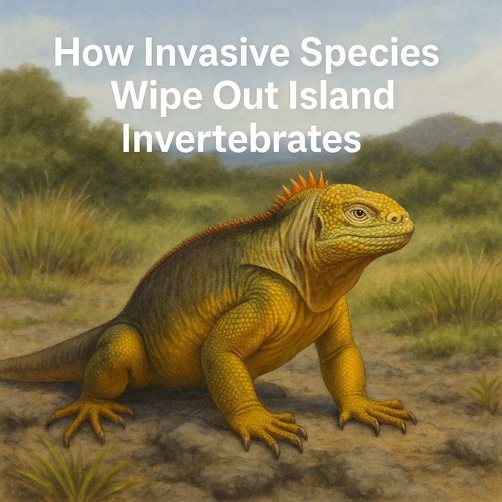 How Invasive Species Wipe Out Island Invertebrates