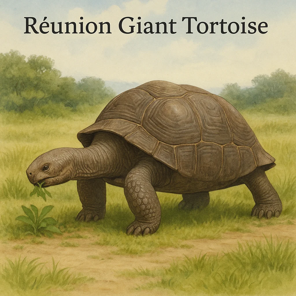 Réunion Giant Tortoise